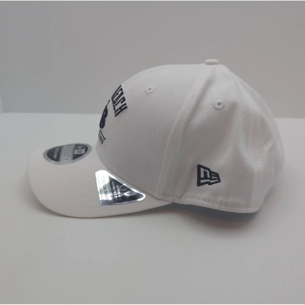 New Era 9SEVENTY Long Beach Dirtbags Hat White Stretch Snapback Cap 60591985